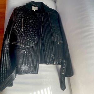 IRO Jonael Quilted leather Jacket